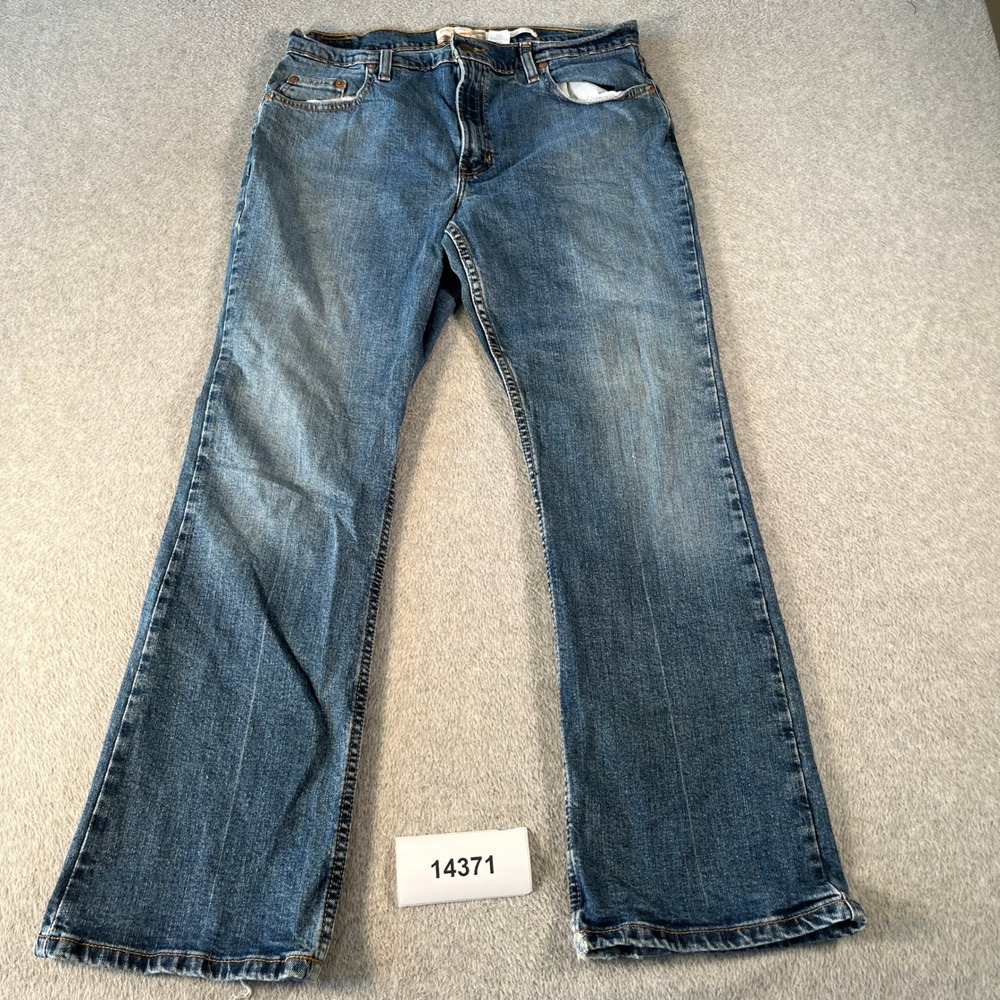 Old Navy Bootcut Jeans Womens 12 Blue Denim Faded Cotton Stretch Streetwear